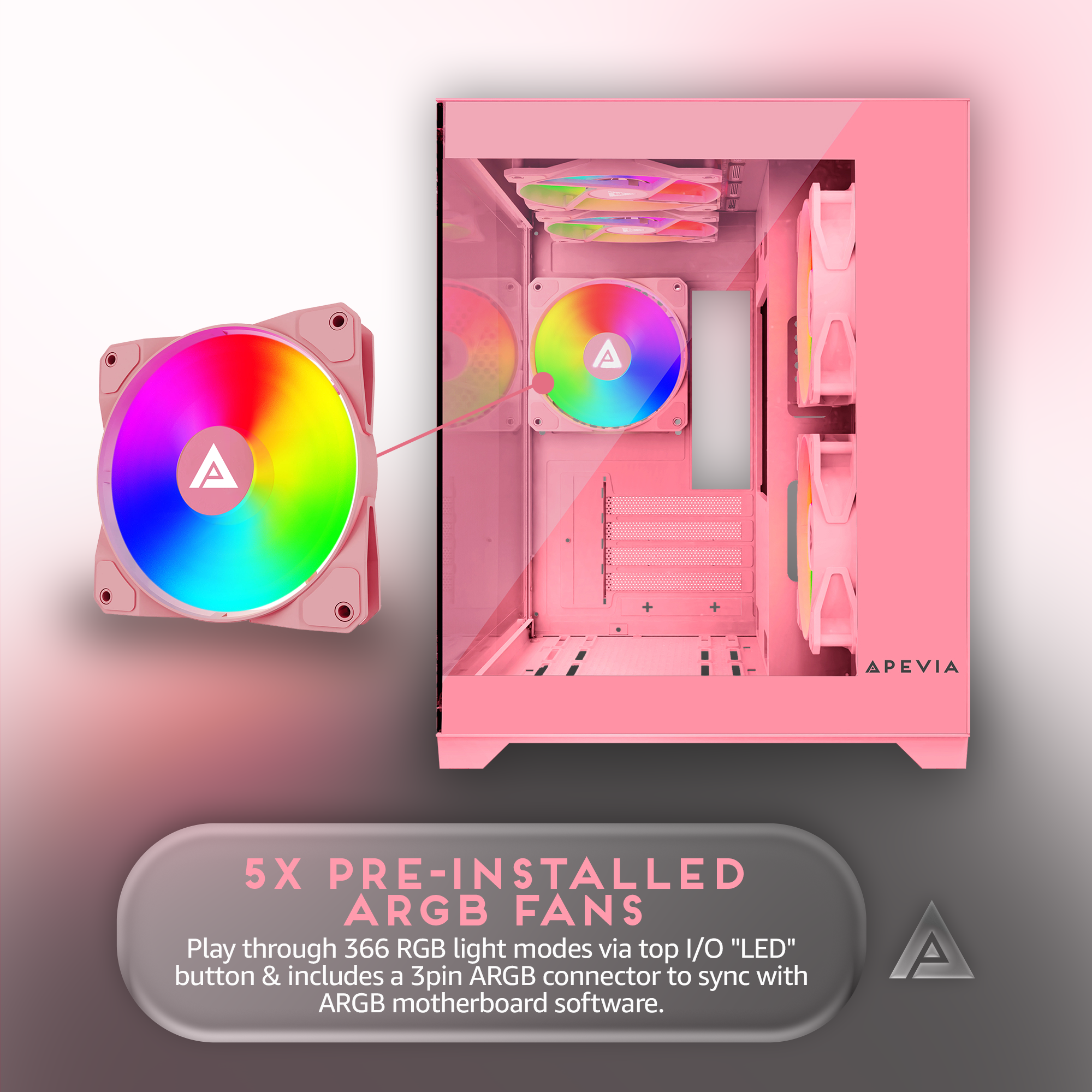 Apevia | Prism-PK | MICRO ATX | Chassis